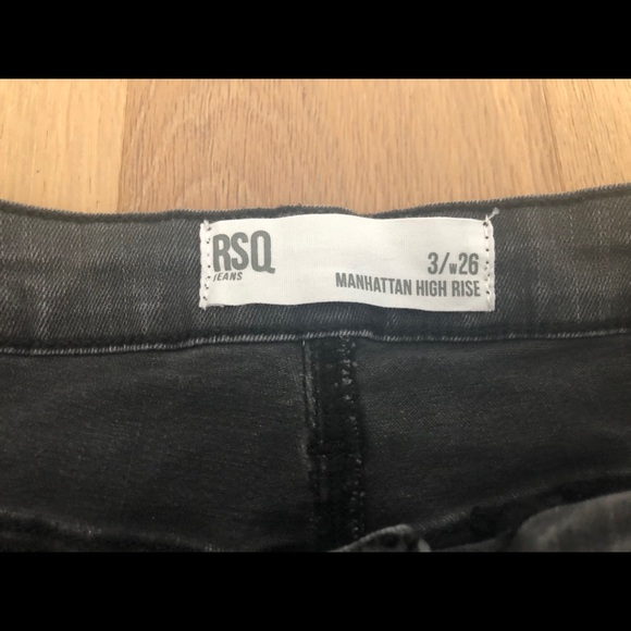 Pacsun RSQ High Rise Exposed Button Jean - Picture 4 of 4